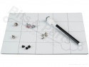 Work mat magnetic 20x25cm